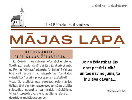 Draudžu Mājas lapa (Oktobra avīzīte)