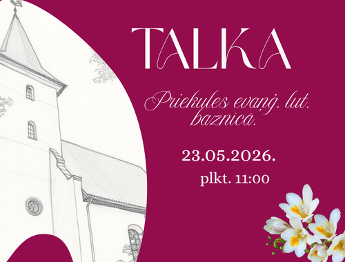 TALKA BAZNĪCĀ (23.05.2026.)