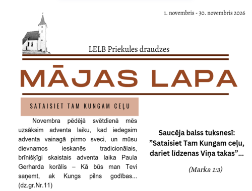 Draudžu Mājas lapa (Novembra avīzīte) 