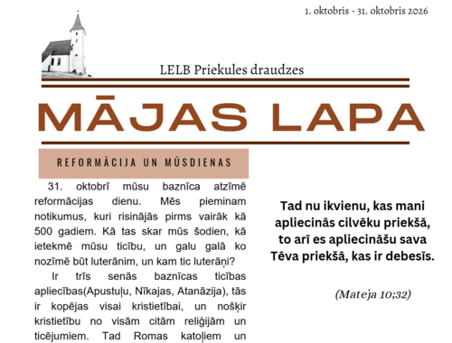 Draudžu Mājas lapa (Oktobra avīzīte)